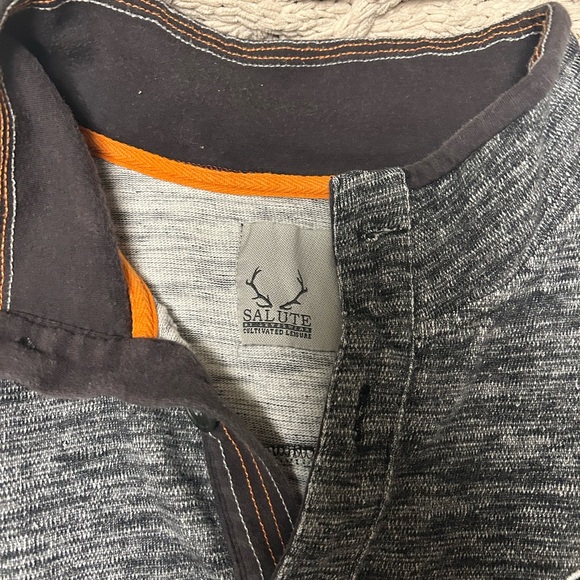 Gray Toronto Raptors Pullover - Picture 2 of 2